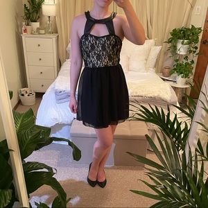 Black Lace Dress